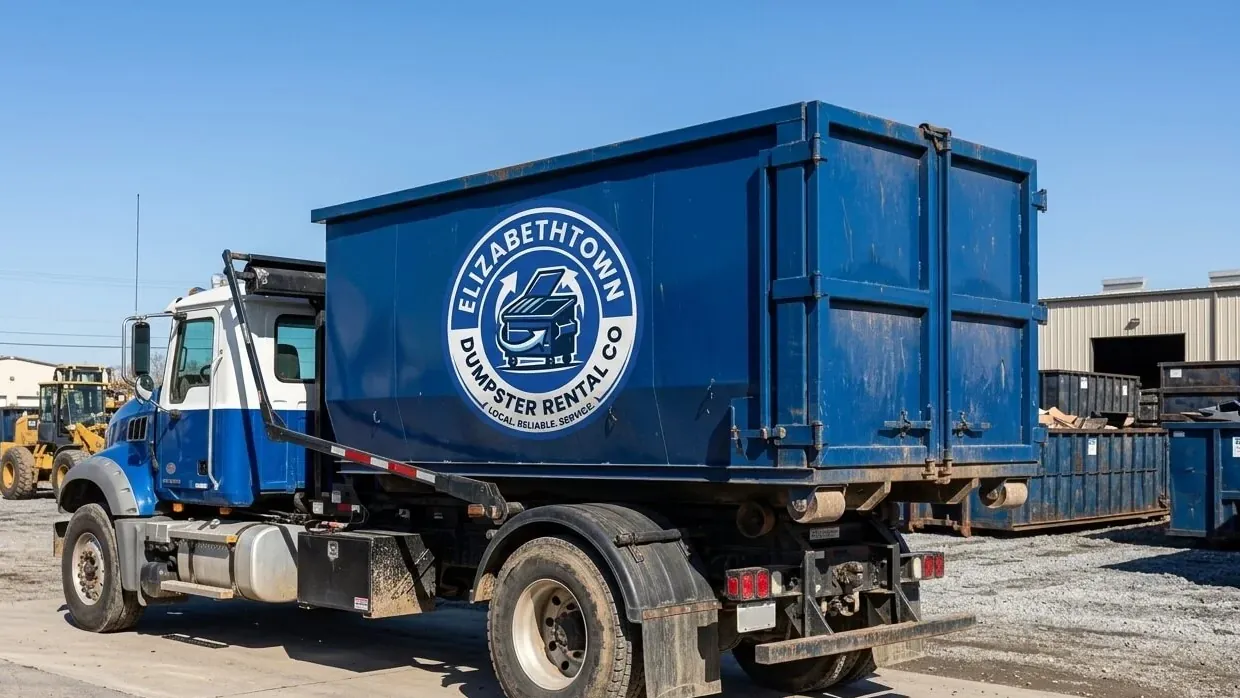 Roll-off dumpster delivery serving Stephensburg in Hardin County, Kentucky Roll-off dumpster delivery serving Stephensburg in Hardin County, Kentucky