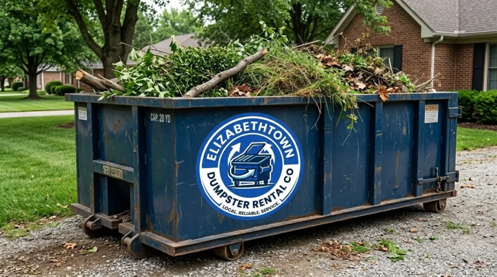 Yard Waste Dumpster Rental Elizabethtown-img